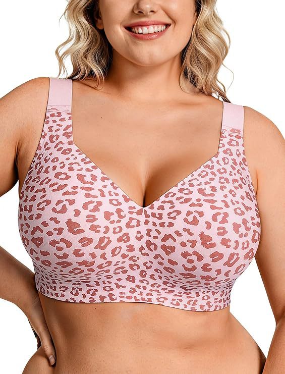 Minimizer Bra Women - Plus Size Wireless Jelly Bra Women