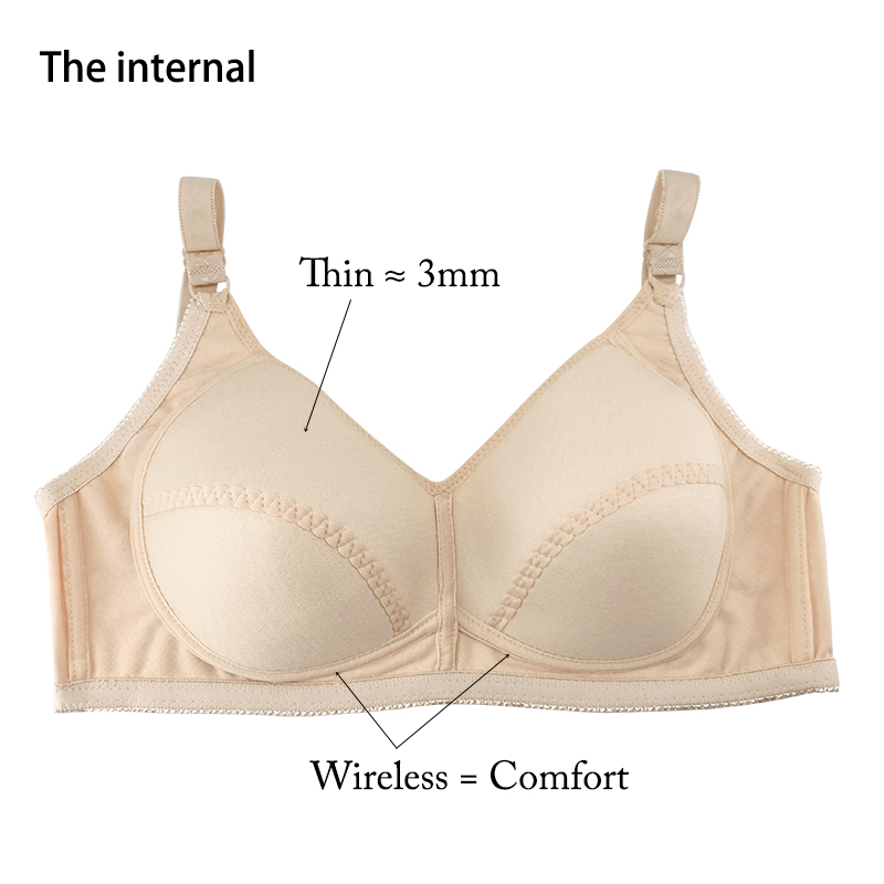 Embossed Bras for Women Suppor - Full Coverage Bra recension och pris