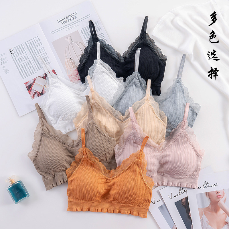 3D Sexy Lingerie Seamless Spor - Sheer Bra Lace recension och pris