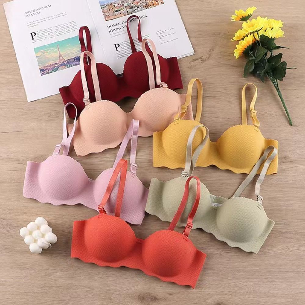 Trendy Comfort Seamless Bra Ad - Plunge Bra Push Up recension och pris
