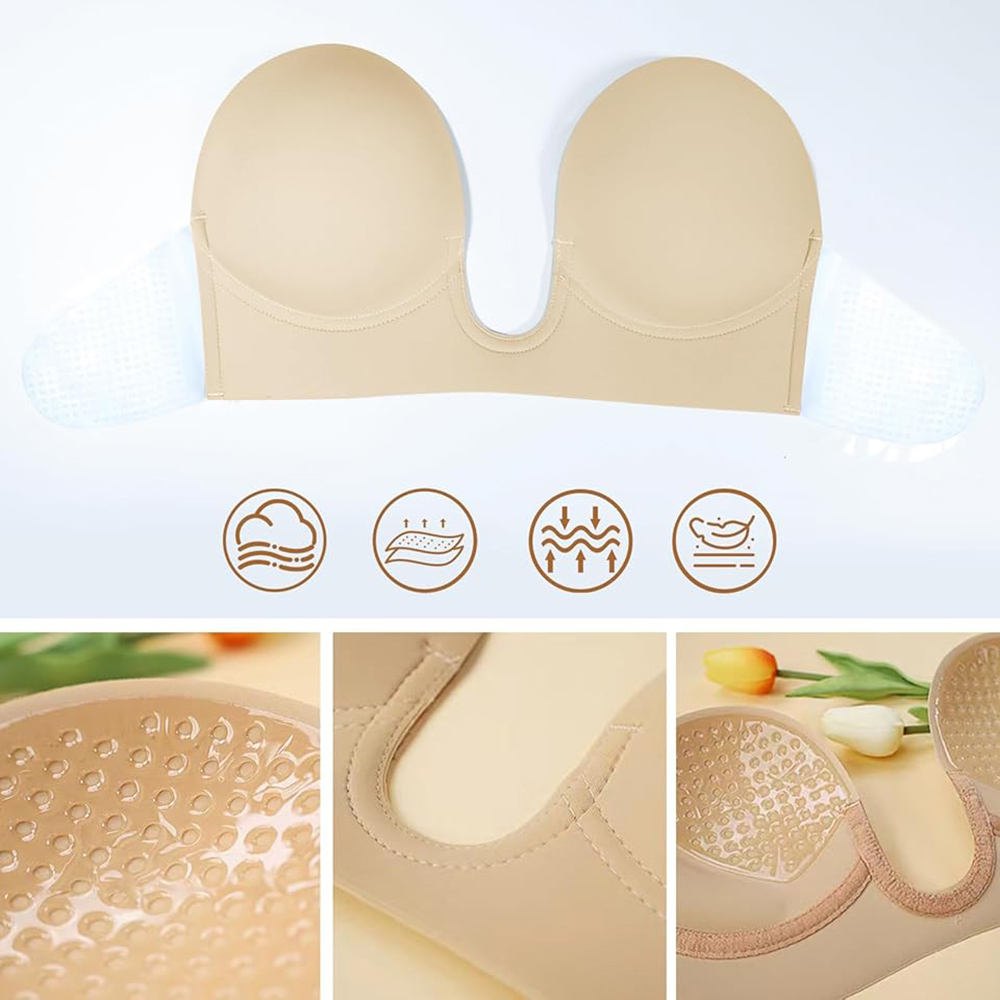 Sticky Bra Deep Plunge Straple - Backless Bra Sticky recension och pris