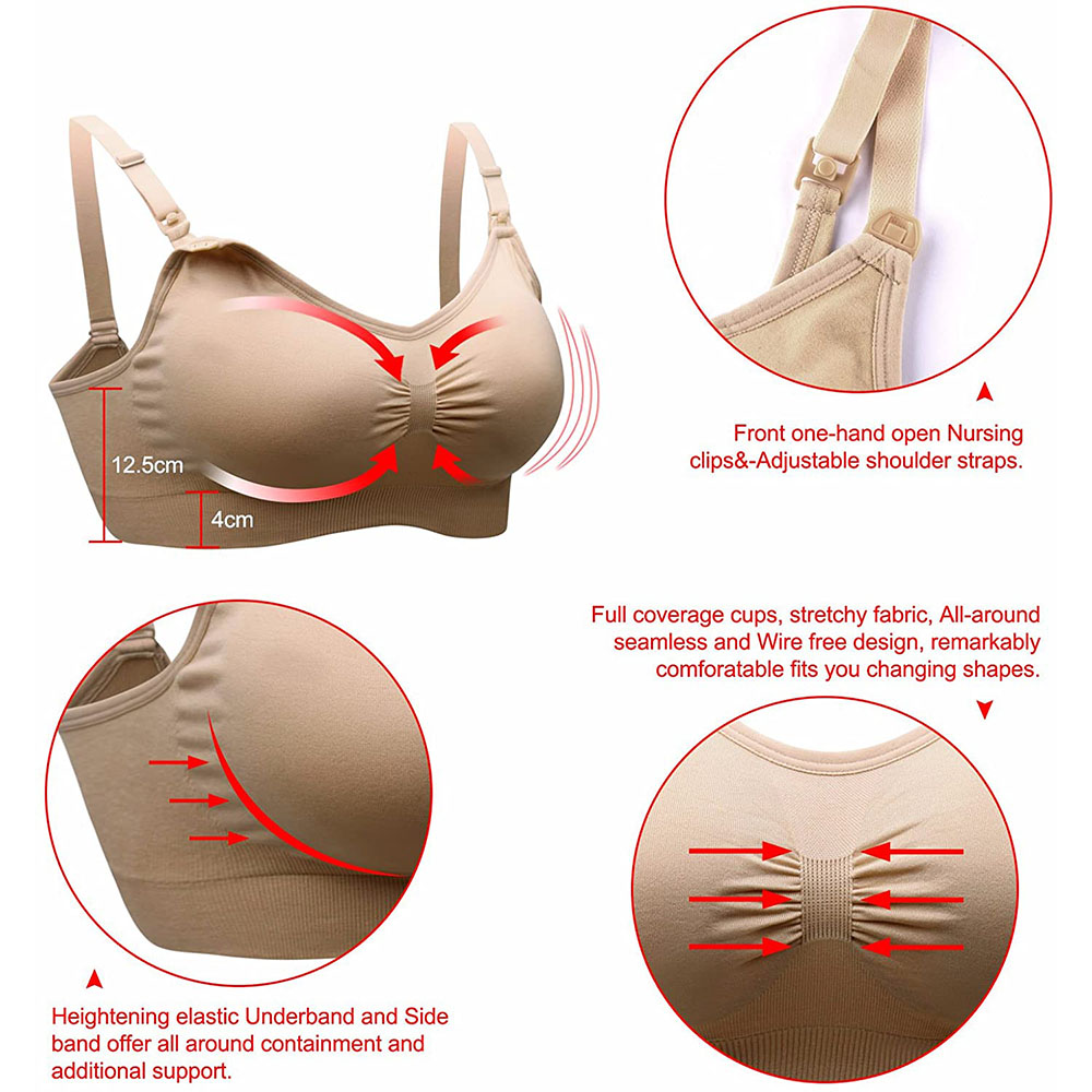 Womens Maternity  Nursing Bra  - Nursing Bra Clip recension och pris