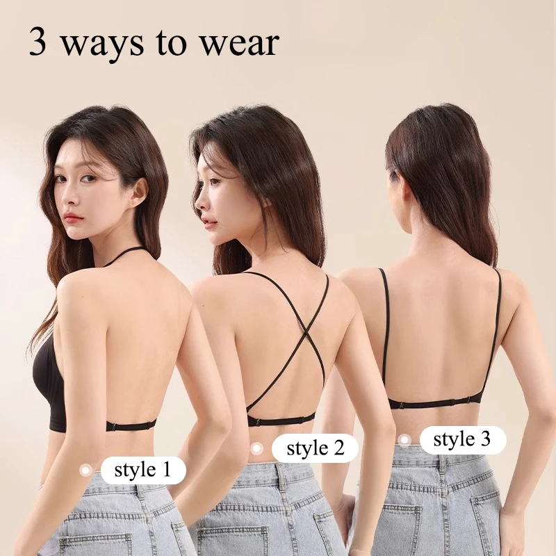 KUCLUT V-Neck thin bralette Mu - Convertible Bra Multiway recension och pris