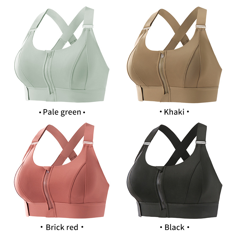 Women's High-Impact Sports Bra - Plunge Bra Push Up recension och pris