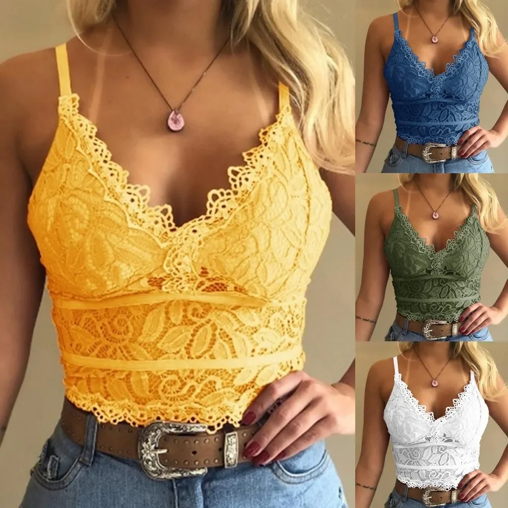 Floral Bralette Lace Bras Push - Sheer Mesh Bra recension och pris