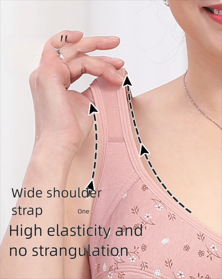 7pcs Elegant Lace Push Up Seam - Full Coverage Bra recension och pris