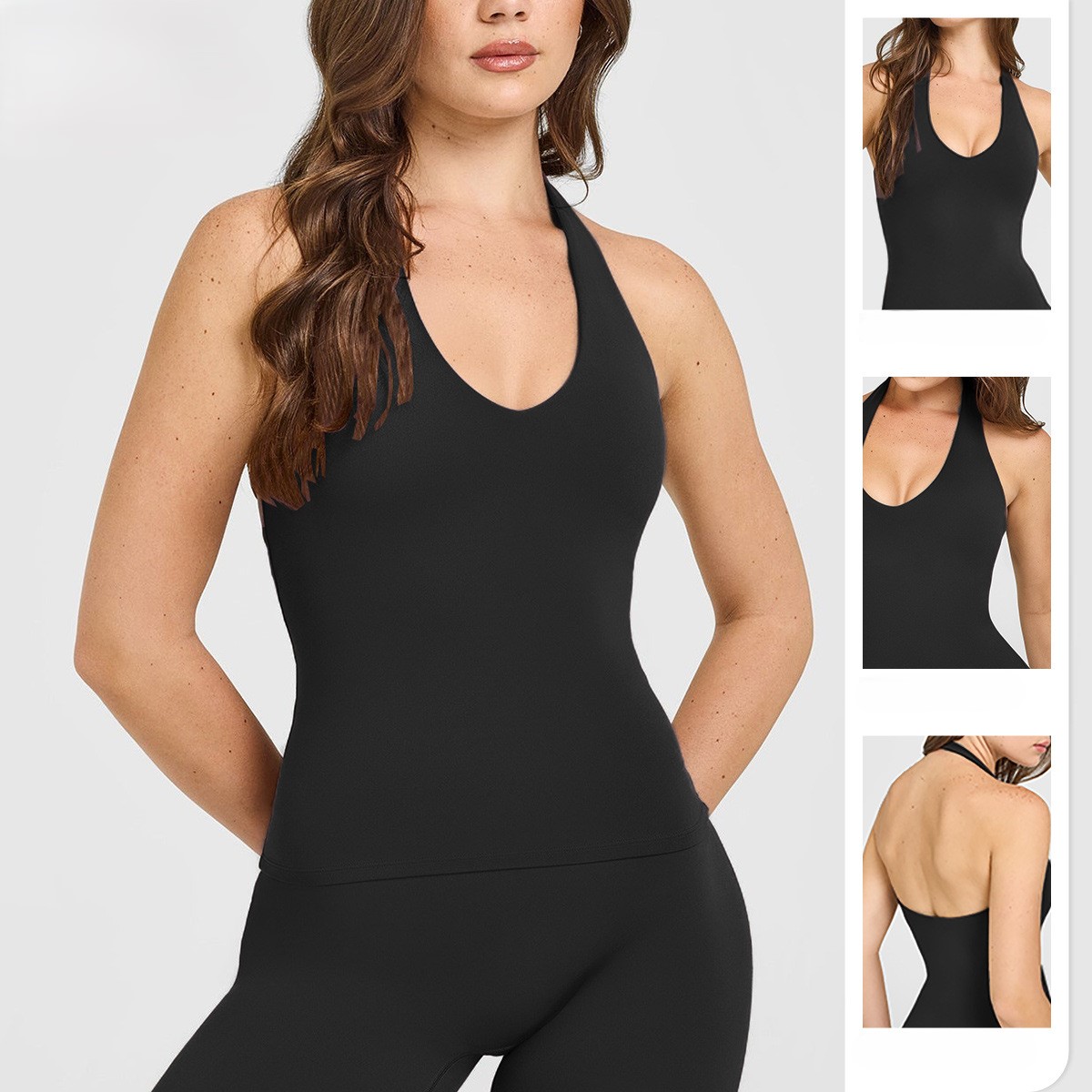 Naked Feel Halter Neck Yoga Sp - Minimizer Bra Women recension och pris