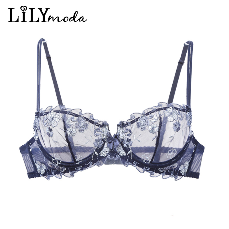 Lilymoda Women Sexy Ultrathin  - Demi Bra Balconette recension och pris