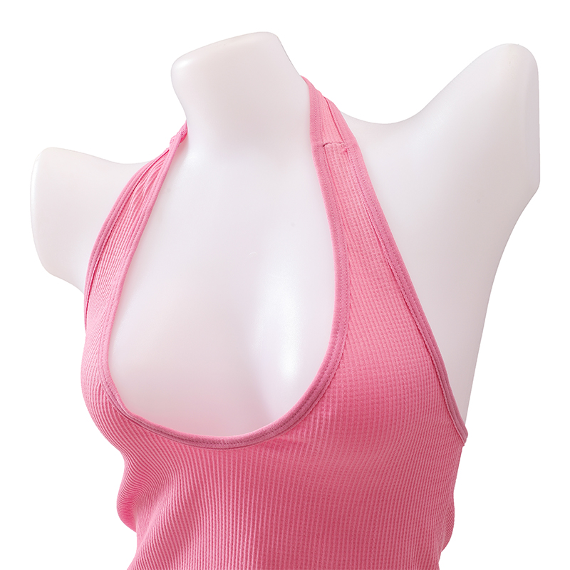 Halter-neck Tops Women Sexy Ba - T Shirt Bra Seamless recension och pris
