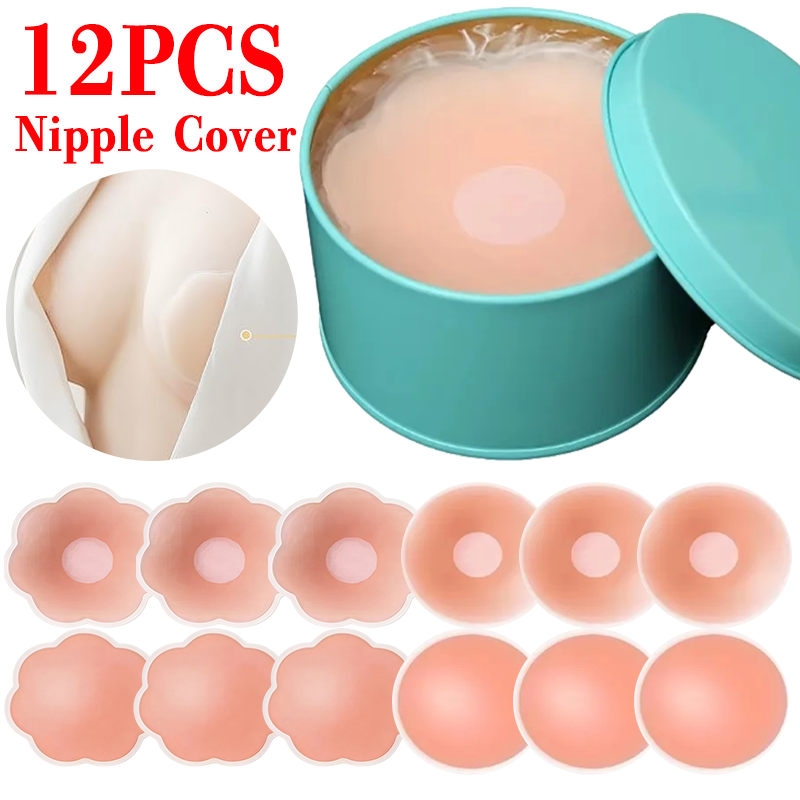 6/12PCS Invisible Self Adhesiv - Push Up Bra Silicone recension och pris