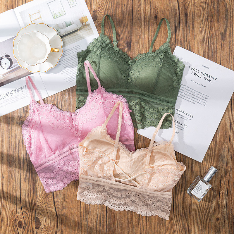 3D Sexy lace Lingerie Seamless - Sheer Bra Lace recension och pris