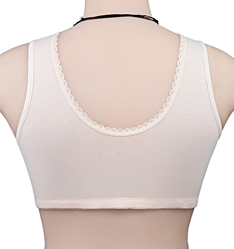 Comfortable Cotton Bra For Wom - Plunge Bra Push Up recension och pris