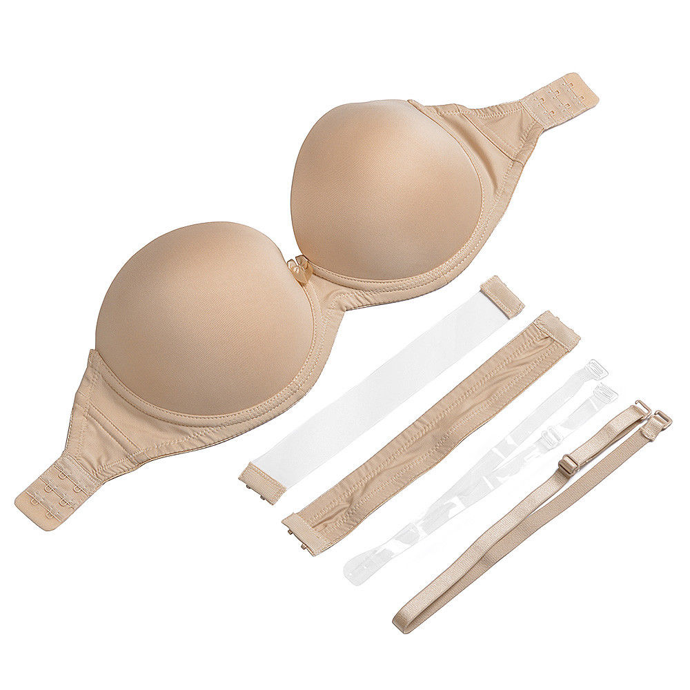 Nude Black White Invisible Cle - Convertible Bra Multiway recension och pris